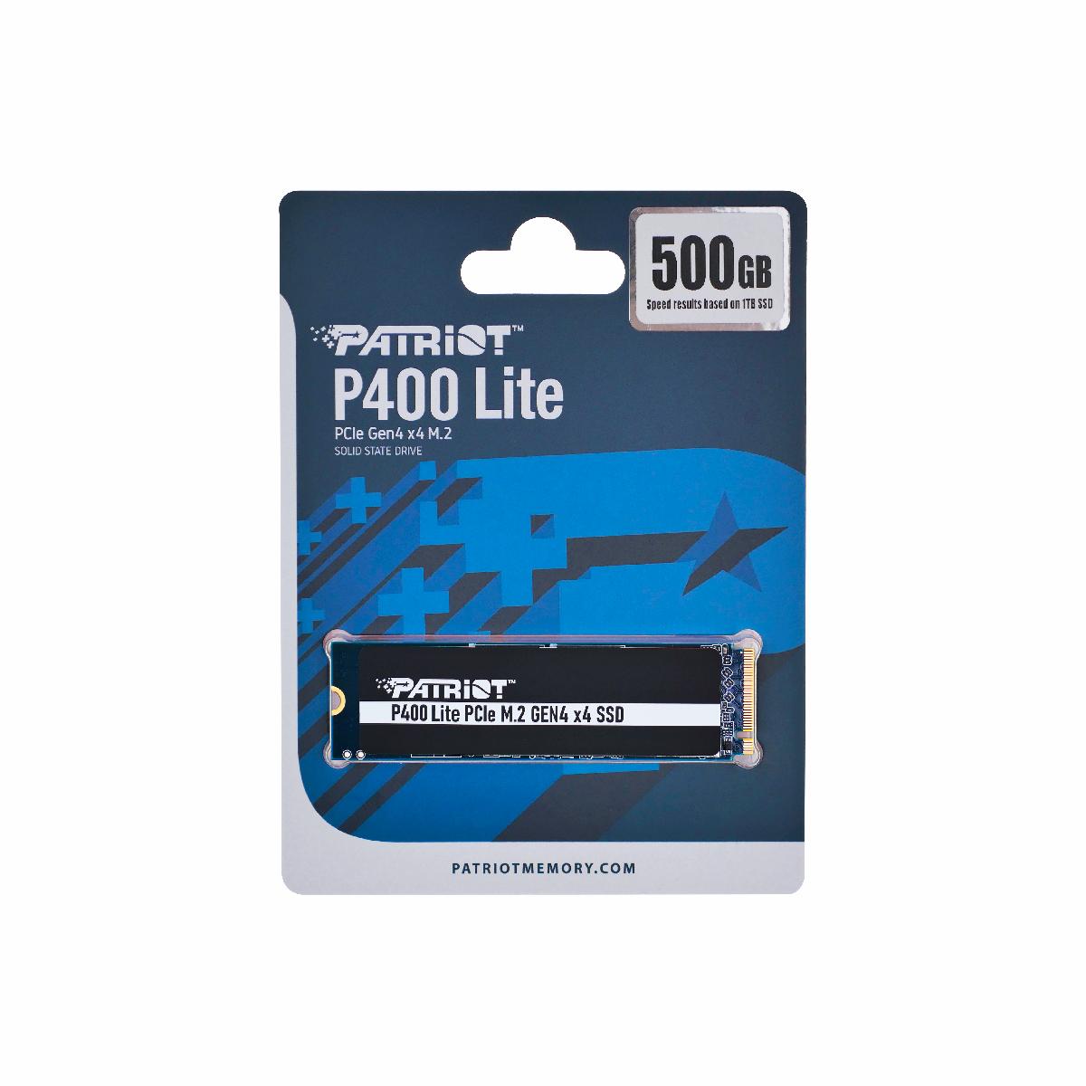 Patriot P400 Lite M.2 NVMe 2280 SSD – High-Speed PCIe 4.0 Storage Patriot P400 Lite M.2 NVMe 2280 SSD – High-Speed PCIe 4.0 Storage